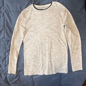 Vos Populi Black and White Long Sleeve Shirt